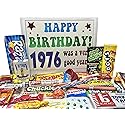 RETRO CANDY YUM ~ 1976 50th Birthday Gift Box Nostalgic Candy Assortment from Childhood for 50 Year Old Man or Woman Born 1976