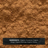 Frontier Organic Pumpkin Pie Spice, 16-Ounce, Organic Nutmeg, Cloves, Ginger & Cinnamon, Enhances Tea, Seasoning, Kosher