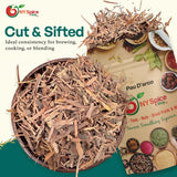 NY Spice Shop Pau D'arco/Ipe Roxo - Cut & Sifted - 8 Ounce Pau D’arco Tea Bark - Pau D’arco Herb - Herbal Tea - Inner Bark - Natural Flavor Enhancer