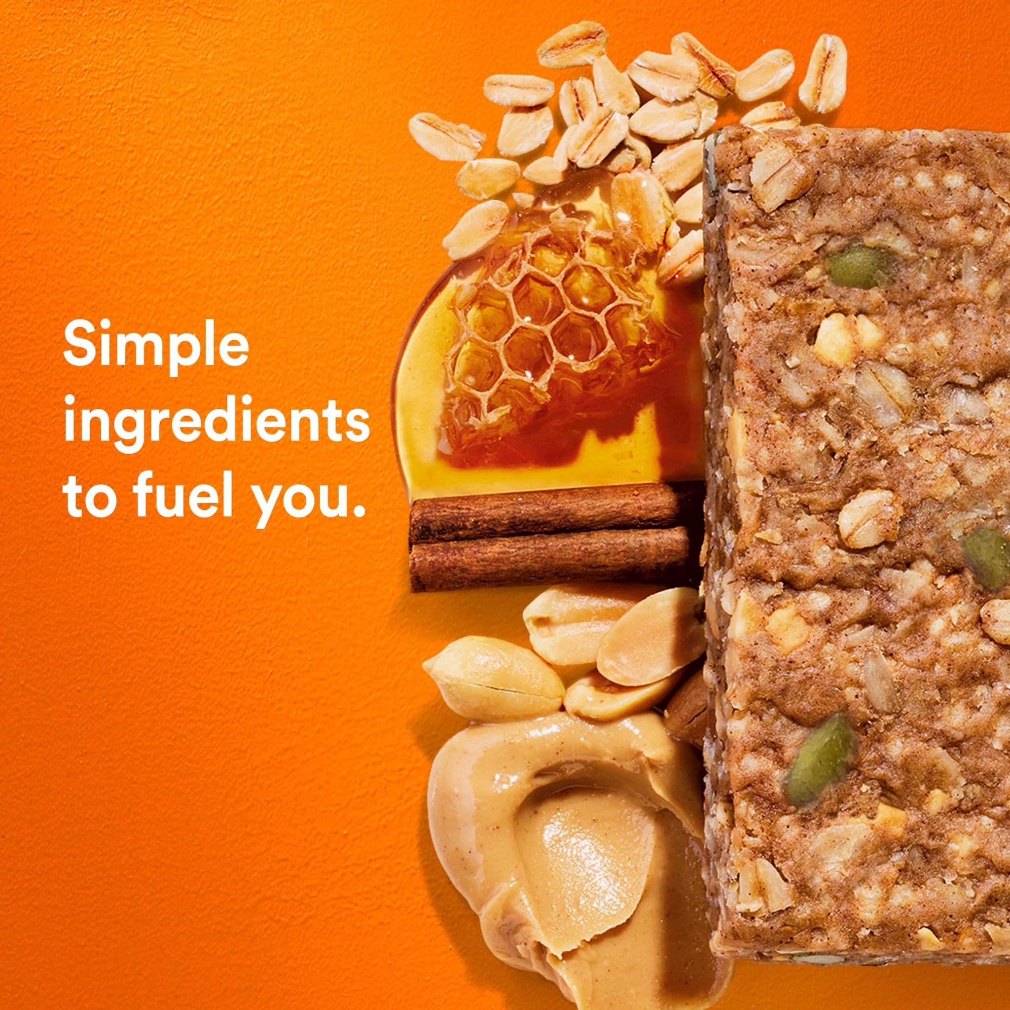 RXBAR Nut Butter and Oat Protein Bars, Protein Snacks, Snack Bars, Honey Cinnamon Peanut Butter, 9.7oz Box (5 Count)