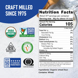 Great River Milling Lily White Organic All-Purpose Flour | Unbleached & Unbromated | Non-GMO, Kosher | Ideal for Bread, Cookies, Cakes, Pizza Dough