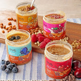 BNutty Fruit Lover's Peanut Butter | Gluten-Free, Natural Ingredients | Assorted Flavors, Smooth & Creamy Peanut Butter | Perfect for Spreads & Snacks