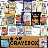 CRAVEBOX Gourmet Value Snack Box (Variety Pack) Care Package Specialty Private Label Healthy Variety Graduation