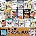 CRAVEBOX Gourmet Value Snack Box (Variety Pack) Care Package Specialty Private Label Healthy Variety Graduation