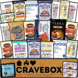 CRAVEBOX Gourmet Value Snack Box (Variety Pack) Care Package Specialty Private Label Healthy Variety Graduation