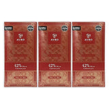 Auro 42% Milk Chocolate 3 Pack - Filipino Chocolate - Premium, Made At Origin, Direct Trade, Bean-to-Bar, Woman Owned, BIPOC Owned - Gluten-Free
