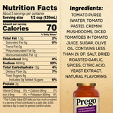 Prego Cremini Pomodoro With Roasted Garlic Pasta Sauce, 23.5 OZ Jar