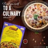 Kitchens of India Kashmiri Vegetable Biryani, Basmati Rice Pilaf with Vegetables & Nuts, 8.8 Ounces (Pack of 6), Gourmet Ready To Eat Authentic Indian Dish