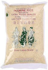 Three Ladies Jasmine Rice Long Grain 5 lbs - SET OF 10