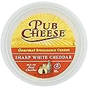 Pub Cheese, Spread White Cheddar, 8 Ounce