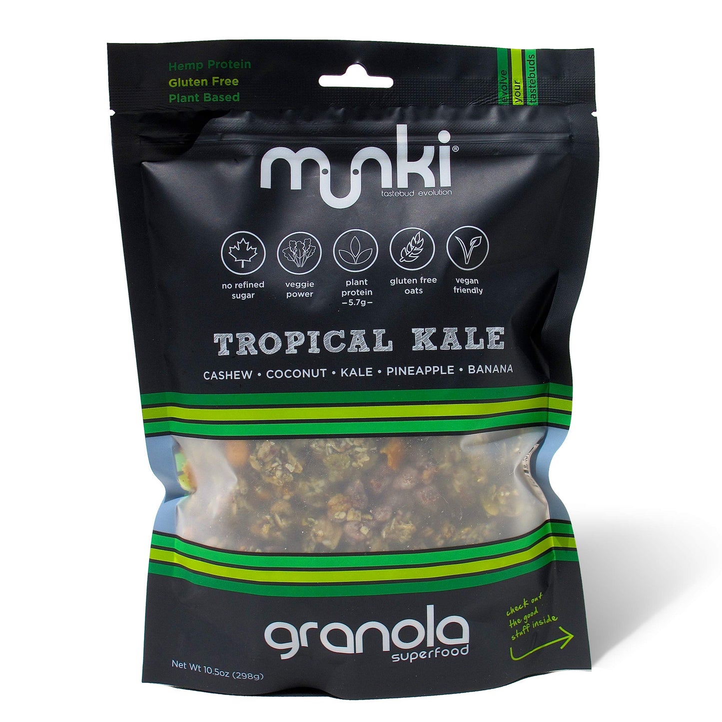 Munki Superfood Granola • The Breakfast Club Variety Pack • All 4 Flavours (Pack of 4)