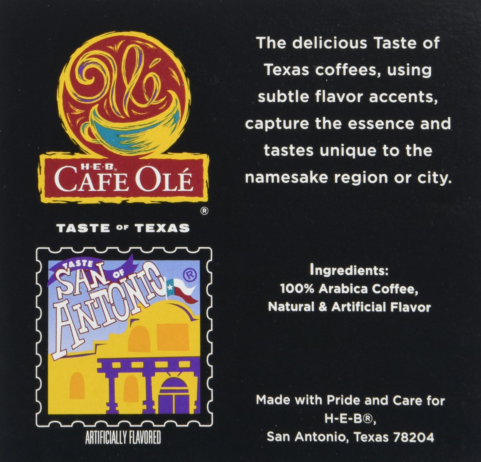 Cafe Ole Taste of San Antonio 12 Count Single Serve Coffee Cups - 12 Ct