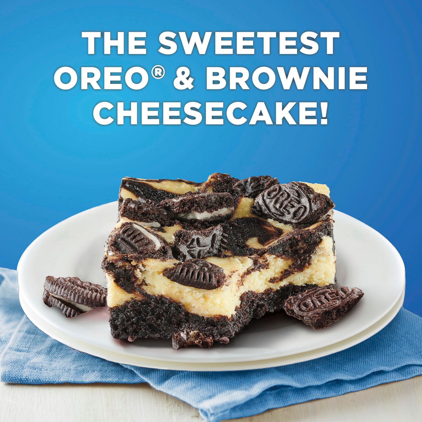 Betty Exclusives OREO Baked Cheesecake Mix, Includes Real OREO Cookie Pieces, 8.9 oz