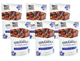 NutHouse! Granola Company - Premium Blueberry Crumble Granola | Certified Gluten-Free, Non-GMO, Kosher | Vegan, Soy-Free | 11.5 oz. Bag (6-Pack)