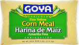 Goya Foods Fine Yellow Corn Meal, 80 Ounce (Pack of 4)