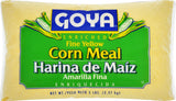 Goya Foods Fine Yellow Corn Meal, 80 Ounce (Pack of 4)