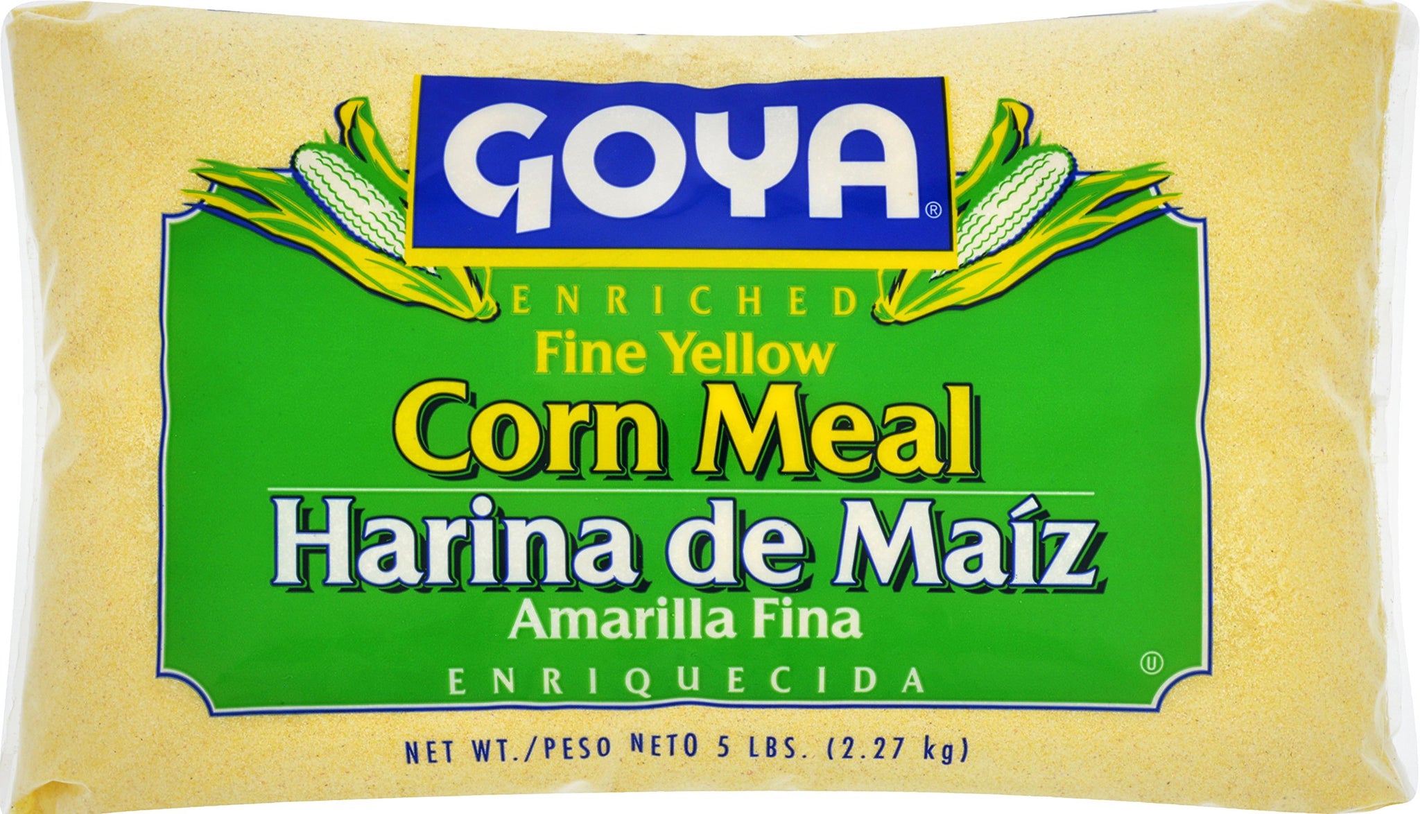 Goya Foods Fine Yellow Corn Meal, 80 Ounce (Pack of 4)