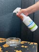 Fresh Wave IAQ Commercial Smoke Away Air & Fabric Liquid, 128 Fl. Oz. | Great for Strong Odors | Safer Natural Ingredients | Odor Eliminator for Home