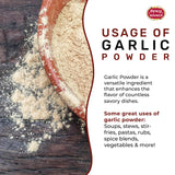 Spicy World Garlic Powder 5 LB Jar - Gluten Free, Bulk Ground Dehydrated Garlic, Non-GMO, Strong Flavor for Cooking, Seasoning, and Spice Blends
