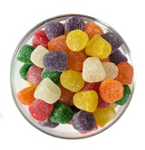 Spice Drops Candy By 2 lbs. in Reusable Container - Assorted Gum drops candy - flavors of cinnamon, clove, anise, spearmint, root beer (sassafras)