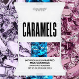 Candy Envy - Individually Wrapped Caramels - Mermaid Color Wrappers - 2 Pound Bulk Mermaid Party Decoration
