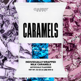 Candy Envy - Individually Wrapped Caramels - Mermaid Color Wrappers - 2 Pound Bulk Mermaid Party Decoration