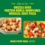 FLYBYJING Xtra Crunchy Sichuan Chili Crisp: Spicy, Tingly, Savory, Vegan, Nut-Free, Sugar Free Premium Chili Crunch - Good on Noodles, Proteins