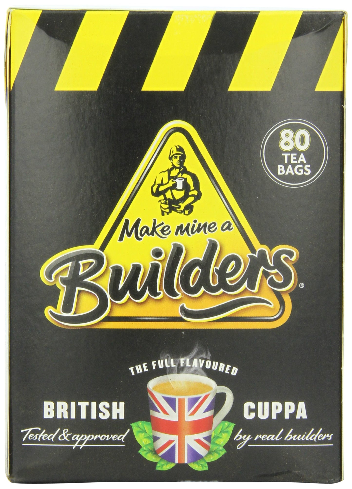 Builders Teabags, 80-Count, 8.81 oz
