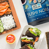 Blue Dragon Sushi Nori - 0.77oz (Pack of 2) - No Artificial Flavors Or Preservatives - Made With 100% Roasted Seaweed Sheets - Vegan, Gluten Free