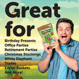 The Original Bag of Poo®, Dinosaur Poo (Green Apple Flavor Cotton Candy) Novelty Poop Gag Gift. Free sticker inside.