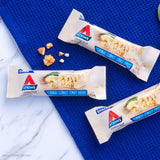 Atkins Lemon Flavored Snack Bar, High Protein Bar, Low Sugar and Low Carb, Keto Friendly Snack, Gluten Free, High in Fiber, Made with Real Almond