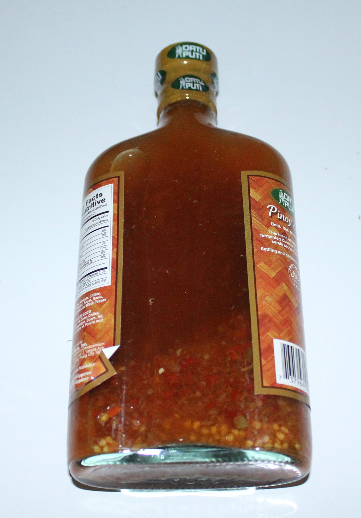 Datu Puti Pinoy Spice (Tuba) Vinegar Pack of Two Bottle 12.68 Oz Per Bottle