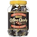 Bali's Best Coffee Candy, 1 Pound Jar, Individually Wrapped Hard Candy, Made with Real Sumatran Coffee, Halal