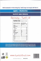 That's It Fruit Bars, Apple and Blueberry, Pack of 24 (2 Cases)