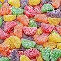 Fruit Slices Jelly Candy 2 lb - Assorted Flavors (Orange, Grape, Cherry, Lemon, Lime), Soft & Chewy, Gluten & Peanut Free, Bulk