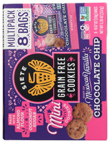 Siete Family Foods Mini Chocolate Chip Cookies, 5.36 Oz