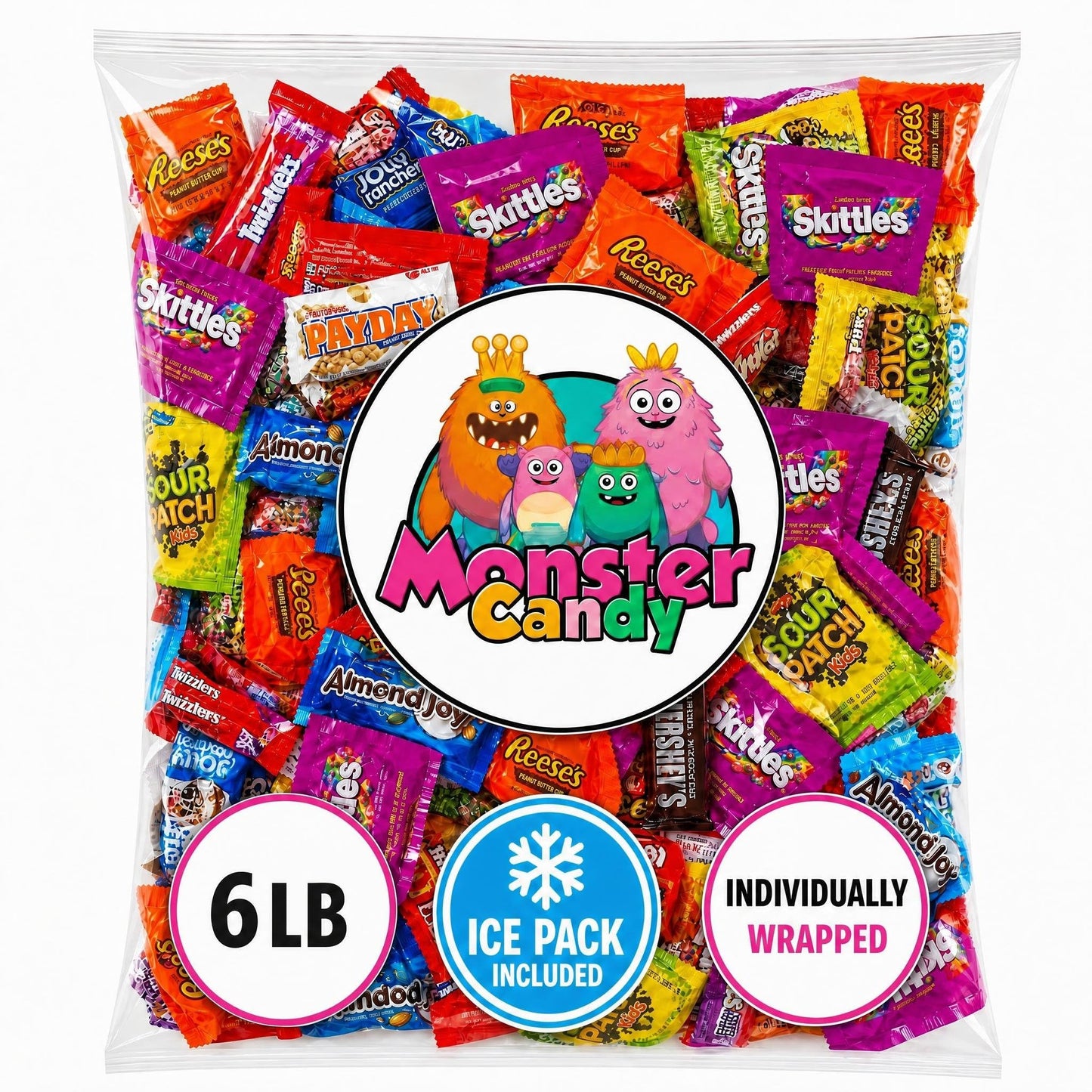 Chocolate and Candy Party Favor Mix - 6 lb Pinata Stuffers - Goodie Bag Stuffers for Kids Party Favors - Chocolate Candy Variety Pack Bulk - Bulk