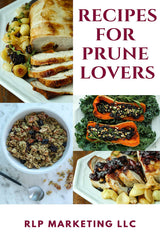 Sunsweet Ones Individually Wrapped Pitted Prunes Bundle - 3 Packages (each package is 6 ounces) and Prune Recipe E-Book (Downloadable)