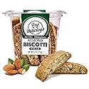 True Delicious VEGAN ALMOND BISCOTTI, 100% plant-based Cookies, (4 boxes of 6oz each) Artisanal Dessert, Non-GMO Natural Ingredients