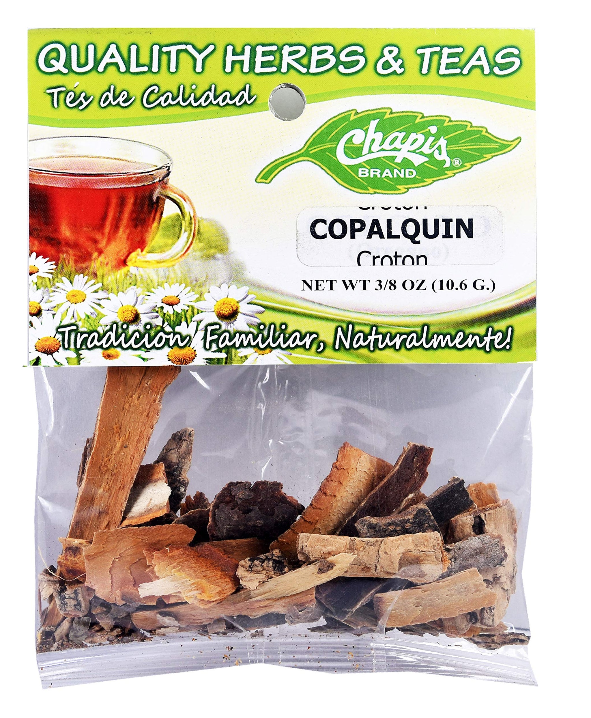 3 PIECES CHAPIS COPALQUIN NATURAL HERBS HIERBAS Net Wt. 3/8 oz. (10.6 g)…