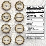 Salt Free Rice Cakes Unsalted - Ultra Thin Rice Cakes - Whole Grain Brown Rice Cakes - Fat Free, Non GMO, Gluten Free Rice Cakes - Low Calorie Snacks