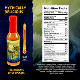 Mythical Meats Griffin's Claw Hot Sauce - Scorpion Pepper & Honey Mustard, Gluten Free, Non- GMO, 8/10 Heat
