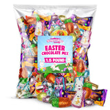 Bulk Chocolate Candy Mix - 1.5 Pound Assorted Individually Wrapped Chocolate Candies Variety Pack For Parties, Gifts & Treats