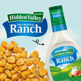 Snak Club Toasted Corn with Hidden Valley Ranch Seasoning, Roasted and Salted Corn Nuggets, Gluten-Free and Kosher Snack, 8.5 oz Resealable Bag