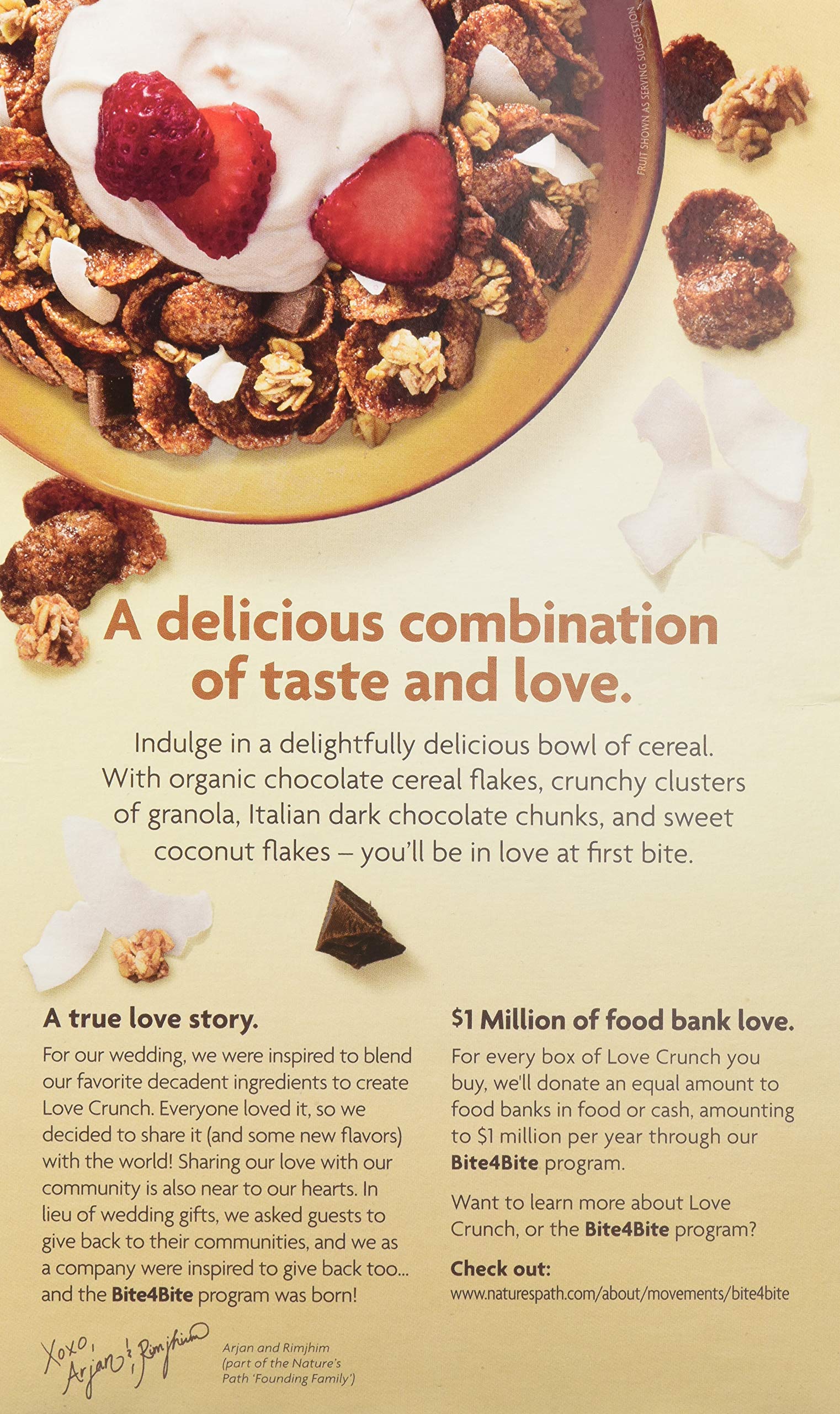 Natures Path Cereal Dark Chocolate Macaroon Live, 10 oz
