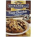 Ghirardell Chocolate Triple Chocolate Semi Sweet- Milk- Bittersweet Cookie Mix - 52.5 oz
