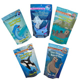 The Original Bag of Poo®, Novelty Poop Cotton Candy Gag Gift (Aquarium Variety Pack) Assorted flavors. Free stickers inside.