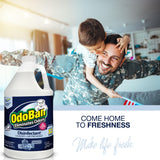 OdoBan Disinfectant Concentrate and Odor Eliminator, Made in the USA, Night Ice Scent, 2 Gallons