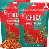 CHUZA Barrio Trail Mix - Spicy Crunchy Snack with 100% Mexican Spices - Peanuts, Corn Nuts, Almonds, Pepitas, Corn Sticks & Sesame Chips - High