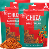 CHUZA Barrio Trail Mix - Spicy Crunchy Snack with 100% Mexican Spices - Peanuts, Corn Nuts, Almonds, Pepitas, Corn Sticks & Sesame Chips - High